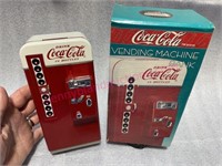 1995 Coca-Cola die-cast bank (Coke machine)