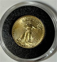S - US $2 FINE GOLD COIN (Q32)