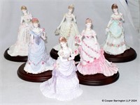 Royal Worcester Splendor at Court  Figurines