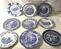Vintage Wall Hanging Decorative Plates (9)