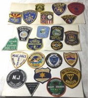 Collection of 23 Law Enforcement Patches