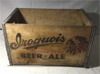 Iroquois Indian Head Beer & Ale Advertising Crate