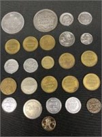 Car Wash Tokens, Plastic Coins, Casino Coins &