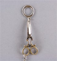 Vintage Silver-plated Scissors Bracelet
