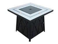 Co-op Gold Blenheim Fire Table with Tile Top