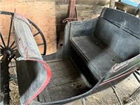 Sleigh made by Michigan buggy works Co.