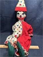 Vintage 1950's Clown Doll