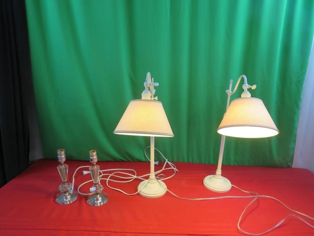Desk lamps - adjustable 2 ct