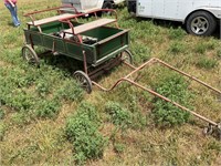 Vintage pony wagon/cart, with harness