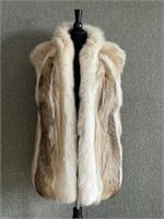 Day Furs Ladies Vintage Fox Fur Vest