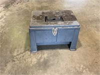 Step stool/ tool box,with some tools