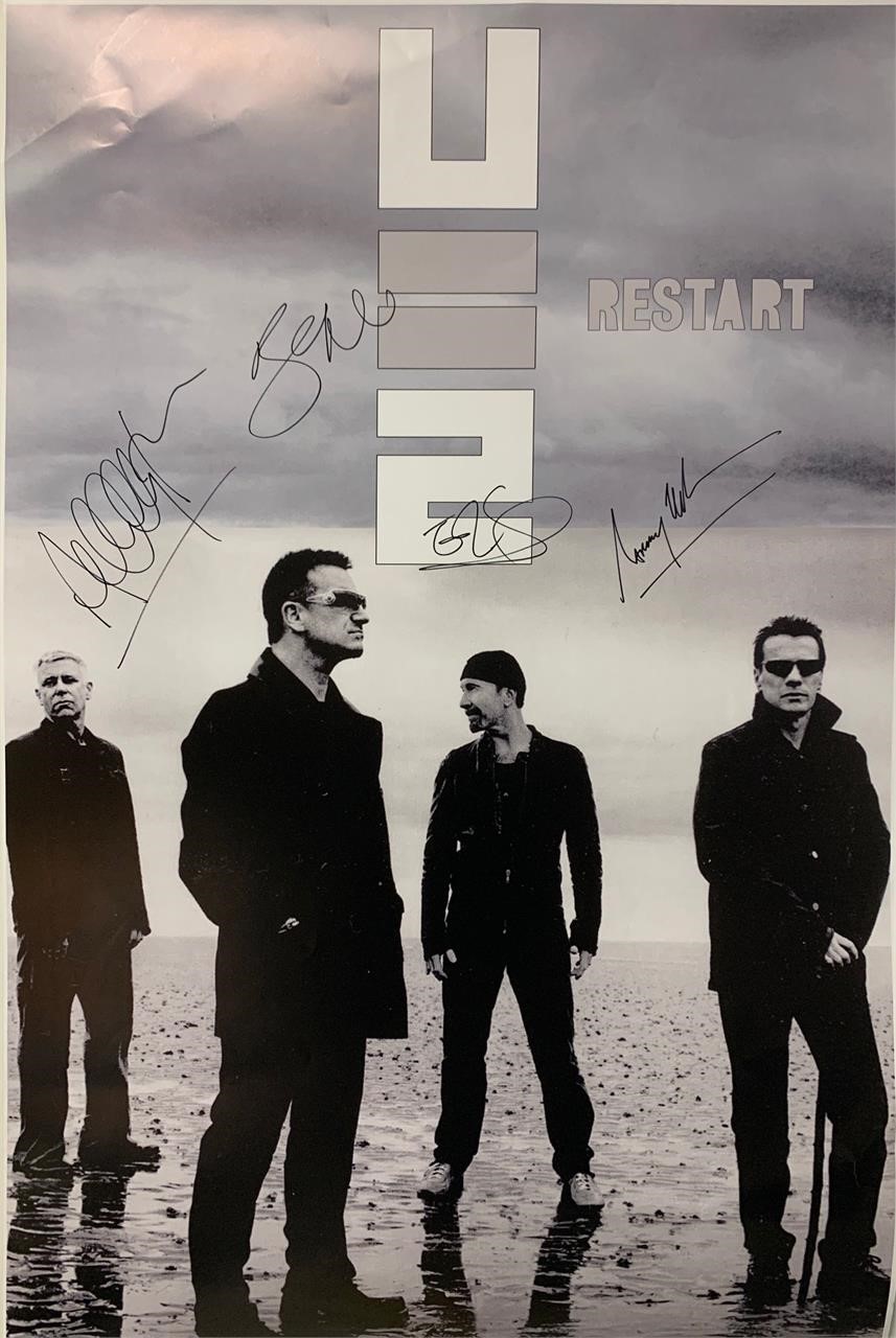 Autograph U2 Poster