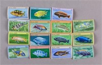 1984 Malawi Fishes Stamps 15pc