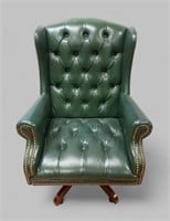 VINTAGE TUFTED OFFICE CHAIR