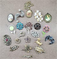 Vintage Brooch & Pendant Collection