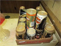 Harley Davidson beer cans