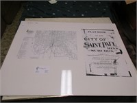 St.paul map poster