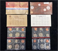 1984 & 1985 US Mint Uncirculated Coin Sets
