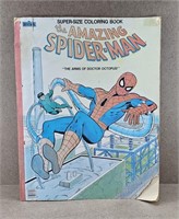 1983 Giant Amazing Spiderman Colorbook