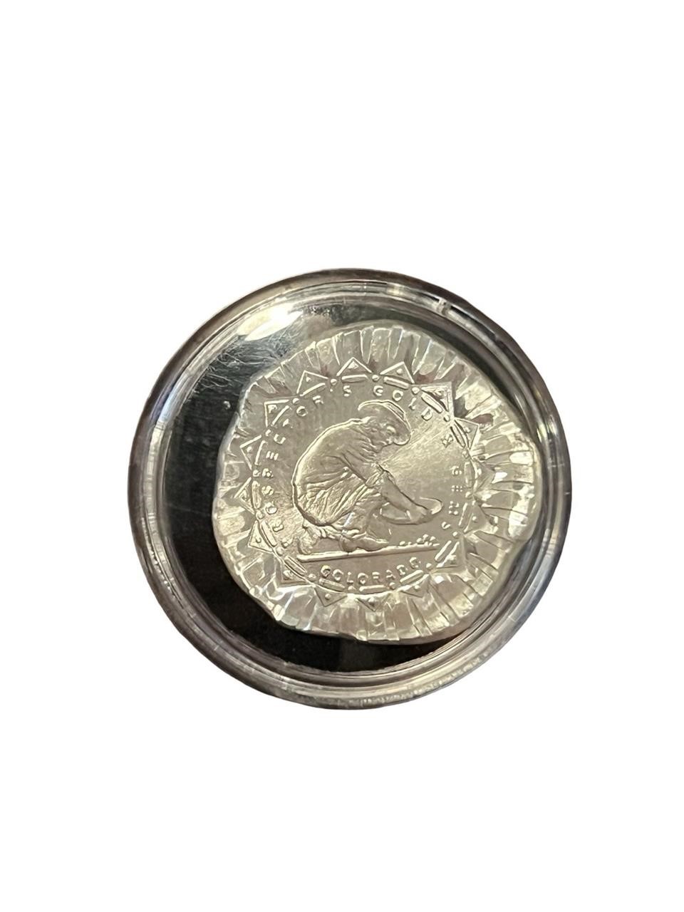 Colorado Pure 0.999% Silver Coin 1/4oz