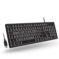Backlit Large Print Keyboard