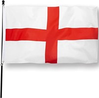 DANF England Flag 3x5 Ft Thick Polyester, Fade