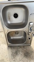 Stainless steel sink with hard wear 33x22