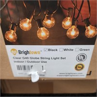 Brightown G40 String Lights 50ft