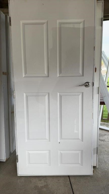 White door 36 in