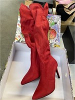 New Jeffery Cambell Red boots size 8.5
