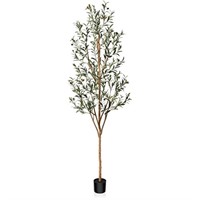Kazeila Artificial Olive Tree 7ft Tall Faux Silk