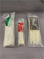 (3) Packs of Cable Ties