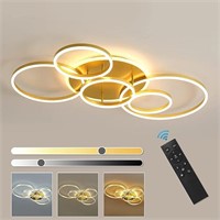 Modern Led Ceiling Light 106w Dimmable Led Acrylic