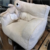 Comfy Chair With Teddy Bear Set