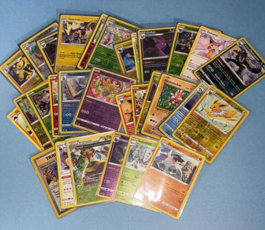 30-Modern Pokemon foil cards not researched
