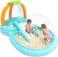Evajoy Kiddie Pool Inflatable Play Center 4 Kids