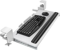 Abovetek Large Keyboard Tray Under Desk W/wrist
