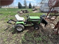 Gambles 16 hp Garden Tractor with Blade ? no mower