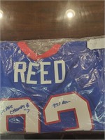 ANDRE REED AUTO JERSEY