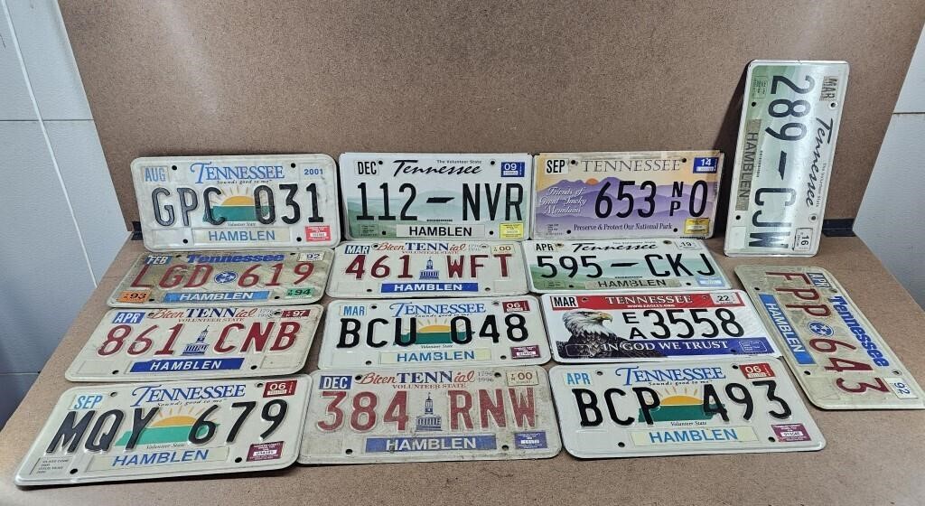 TN License Plate Collection
