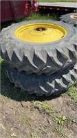 set of tractor wheels & tires 18.4 - 38