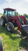 Case JX80 tractor with loader- new clutch has less