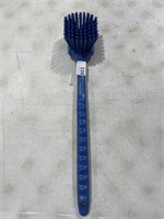 Long Handle Blue Scrub Brush 20" Long