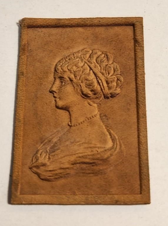 Embossed Tobacco Cigarette Leather early 1900s