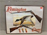 Remington Guns Sign