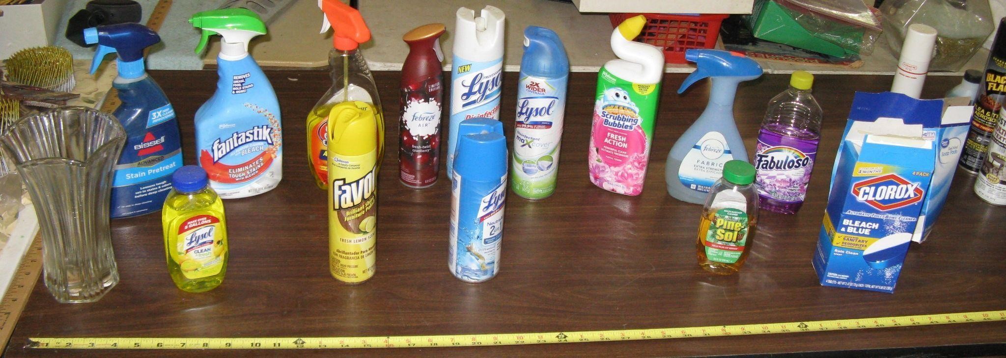 Full/Partial Assorted Cleaning Products