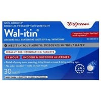 Walgreens 24 Hour Allergy Relief Orally Disintegra
