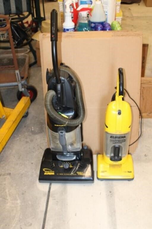 (2) Vacuums Cleaners