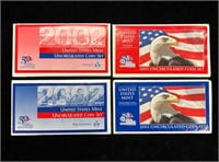 2002 & 2003 US Mint Uncirculated Coin Sets