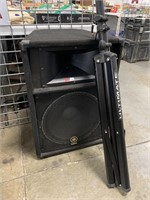 Yamaha Mo. S115V Speaker w/Stand